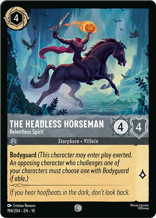 The Headless Horseman - Relentless Spirit - 194/204