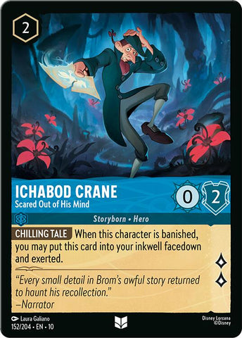 Ichabod Crane - Scared Out of His Mind - 152/204