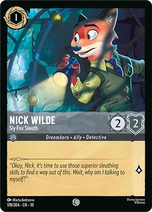 Nick Wilde - Sly Fox Sleuth - 178/204