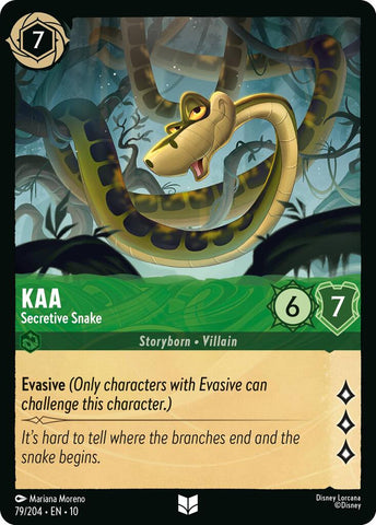 Kaa - Secretive Snake - 79/204