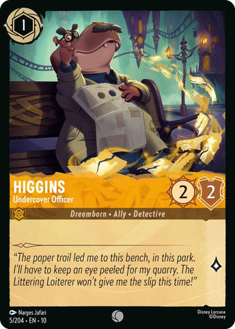 Higgins - Undercover Officer - 5/204