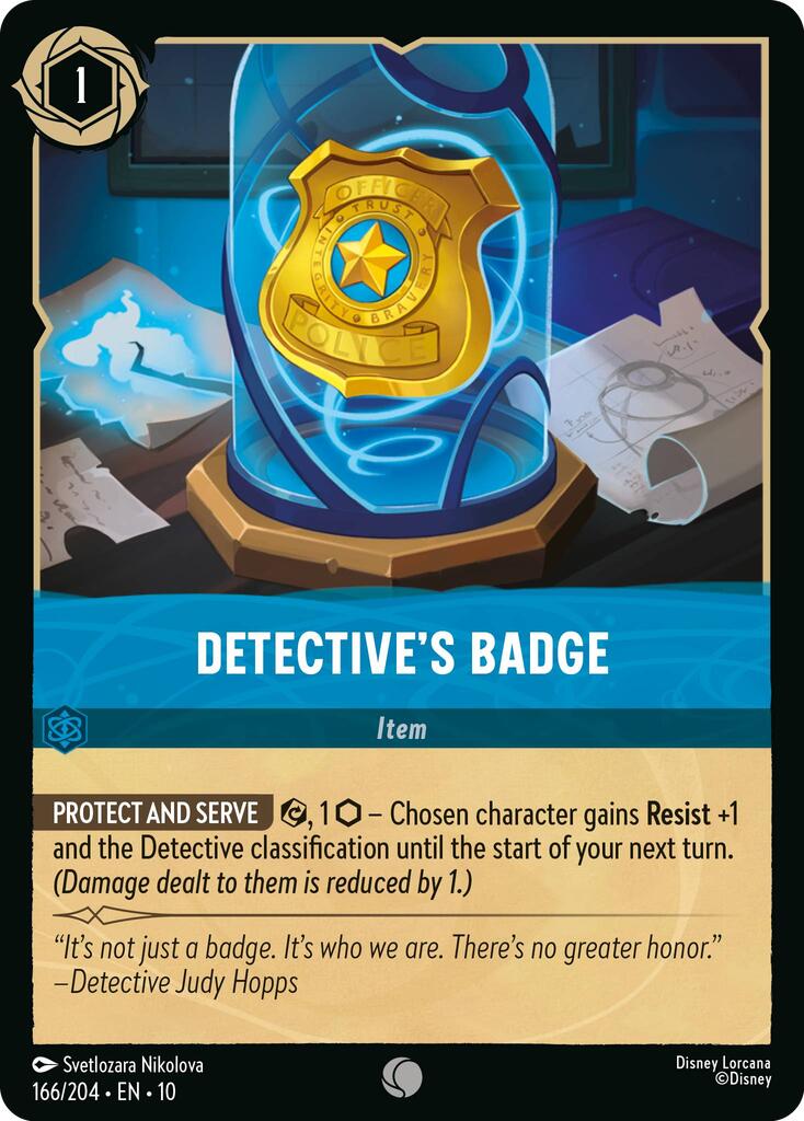 Detective's Badge - 166/204
