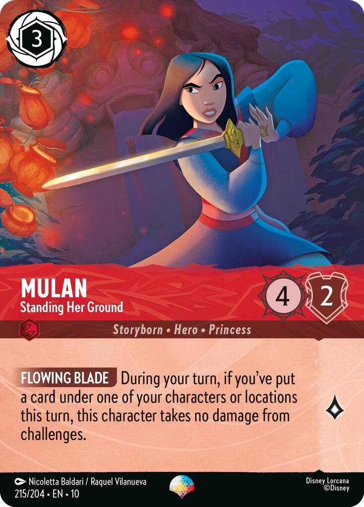 Mulan - Standing Her Ground (Epic) - 215/204