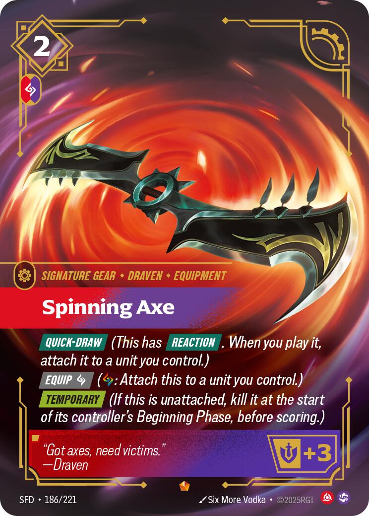 Spiritforged - Spinning Axe 186/221