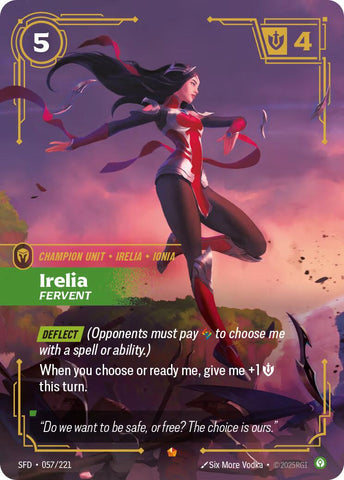 Spiritforged - Irelia, Fervent 057/221
