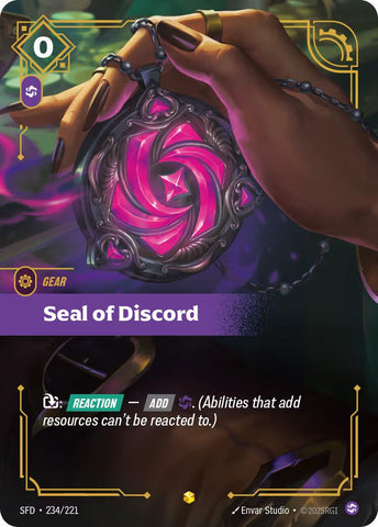 Spiritforged - Seal of Discord (Overnumbered) 234/221