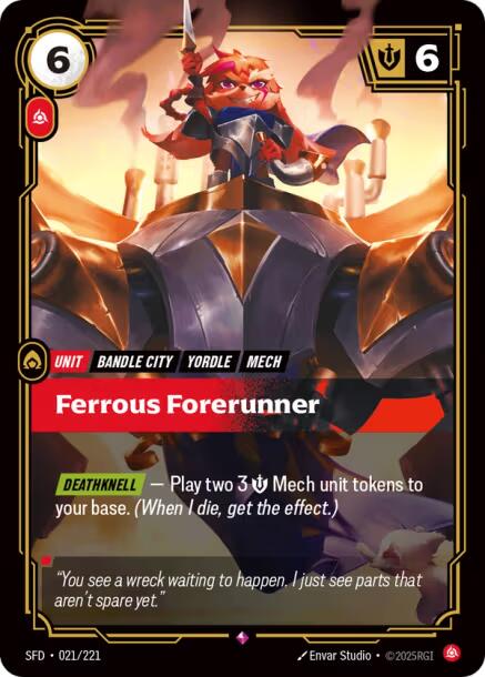 Spiritforged - Ferrous Forerunner 021/221