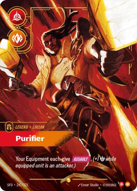 Spiritforged - Lucian, Purifier (Overnumbered) 241/221