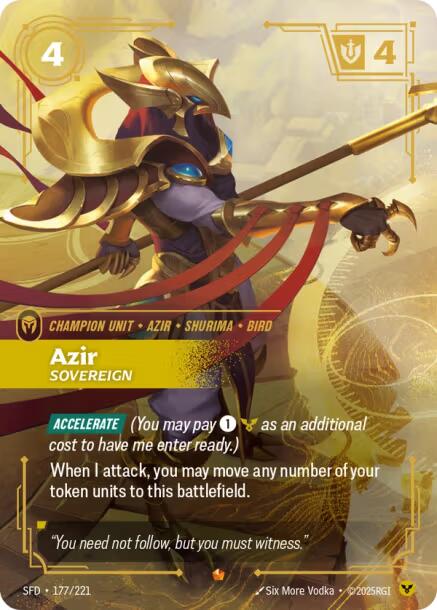 Spiritforged - Azir, Sovereign 177/221
