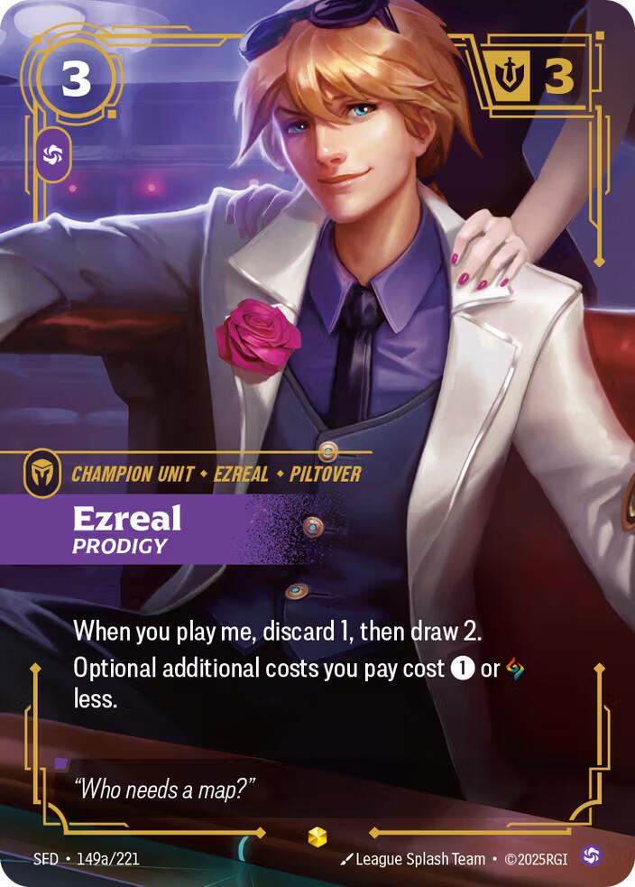 Spiritforged - Ezreal - Prodigy (Alternate Art) 149a/221