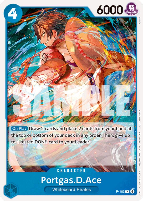Portgas.D.Ace (Store Tournament 2025 Vol. 4) - P-103 - (One Piece Promotion Cards)
