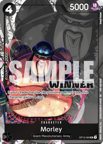 Morley (Winner Pack 2026 Vol. 1) - OP12-093 - (One Piece Promotion Cards)