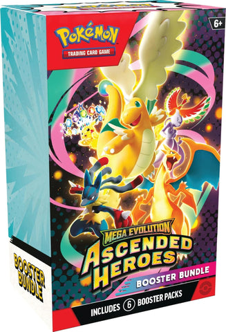 Pokemon TCG: Ascended Heroes Booster Bundle