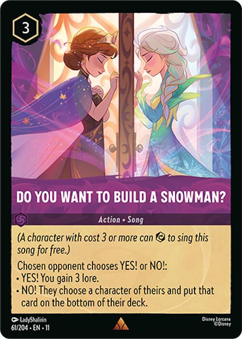 Do You Want To Build A Snowman? - 61/204