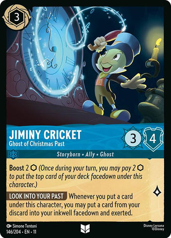Jiminy Cricket - Ghost of Christmas Past - 146/204