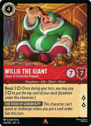 Willie the Giant - Ghost of Christmas Present - 126/204