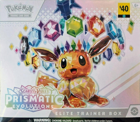 Pokemon TCG: Prismatic Evolutions Elite Trainer Box (Dollar General Exclusive)