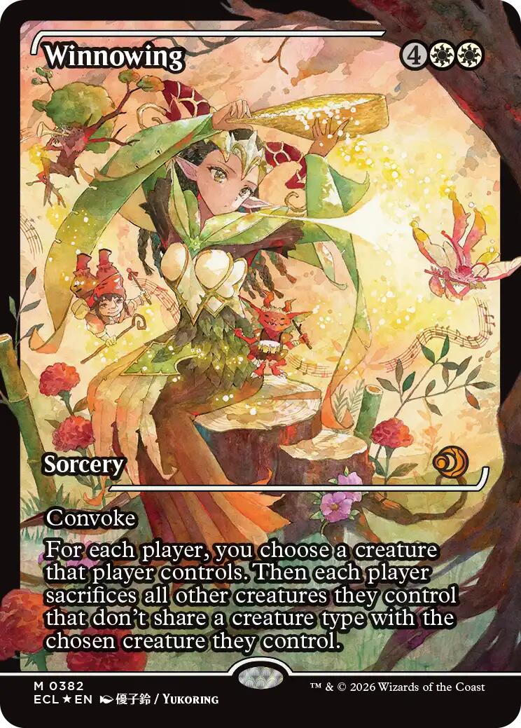 Winnowing (Showcase) - 382 - (Lorwyn Eclipsed)