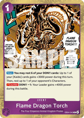 Flame Dragon Torch - EB04-040