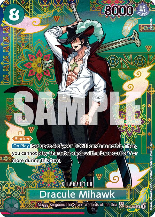 Dracule Mihawk - OP12-030 (SP) - OP12-030
