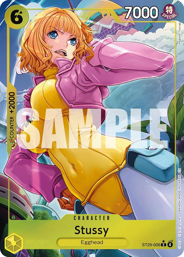 Stussy (Full Art) - ST29-006 - (Starter Deck 29: Egghead)
