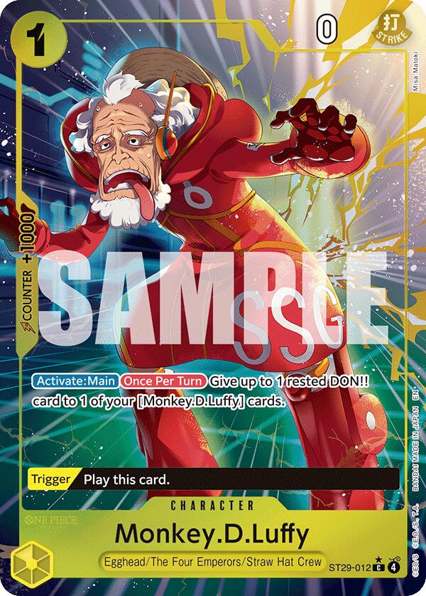 Monkey.D.Luffy (012) (Full Art) - ST29-012