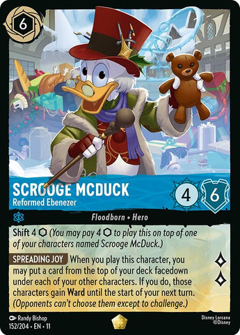 Scrooge McDuck - Reformed Ebenezer - 152/204 - (Winterspell)