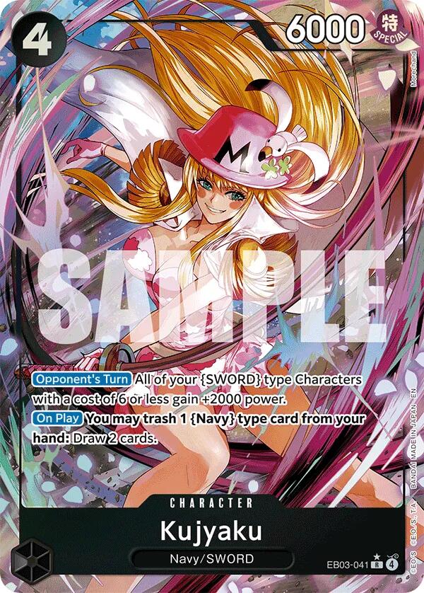 Kujyaku (Alternate Art) - EB03-041 - (Extra Booster: One Piece Heroines Edition)