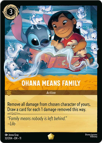 Ohana Means Family - 32/204 - (Winterspell)