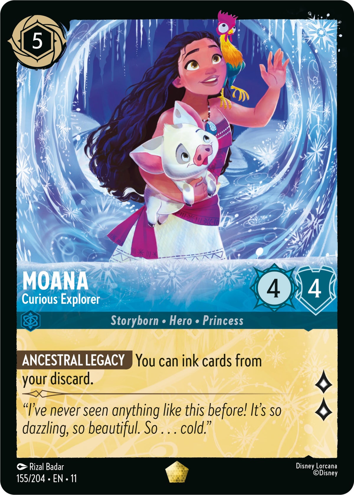 Moana - Curious Explorer - 155/204