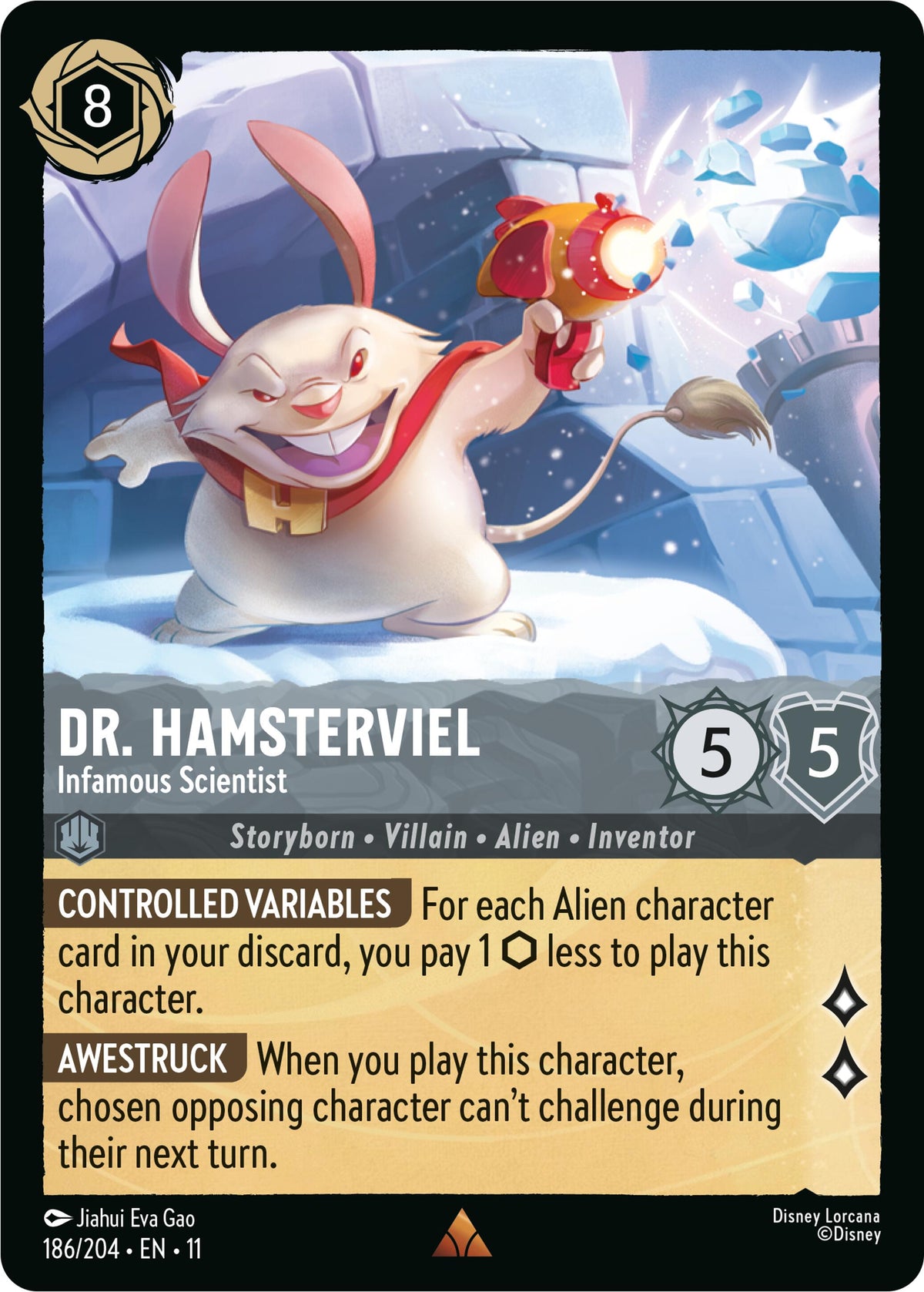 Dr. Hamsterviel - Infamous Scientist - 186/204