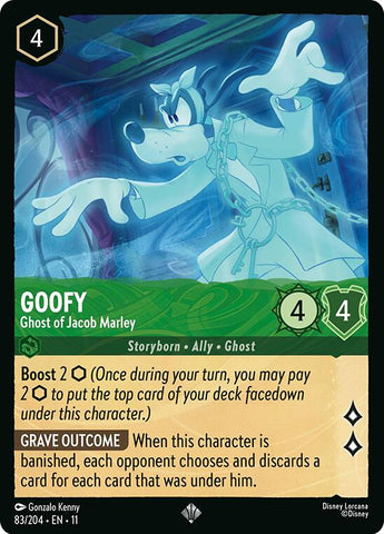 Goofy - Ghost of Jacob Marley - 83/204