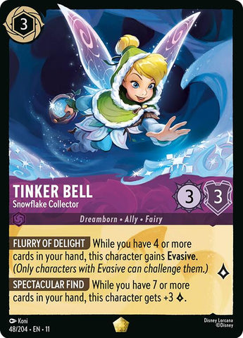 Tinker Bell - Snowflake Collector - 48/204