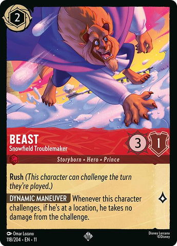Beast - Snowfield Troublemaker - 118/204