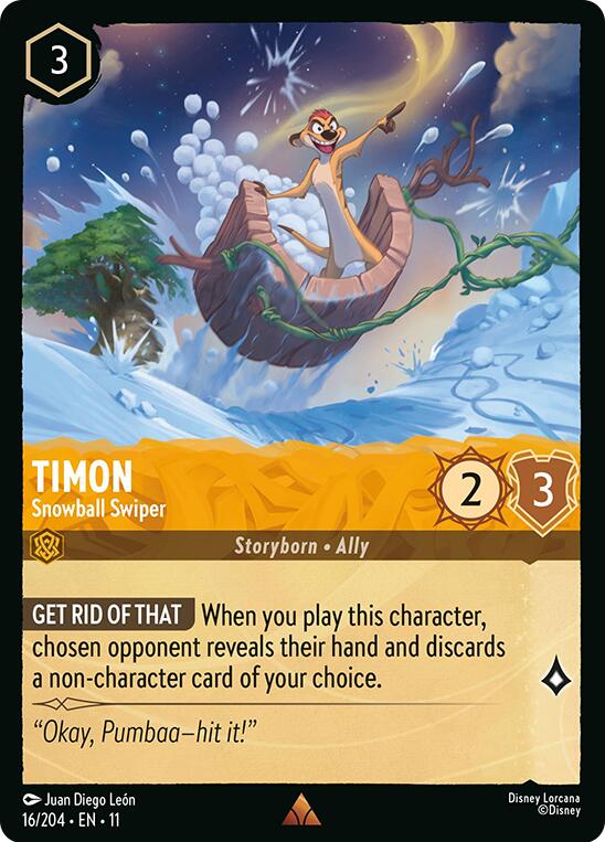 Timon - Snowball Swiper - 16/204