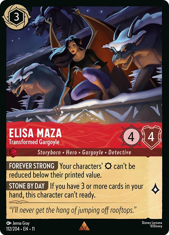 Elisa Maza - Transformed Gargoyle - 112/204