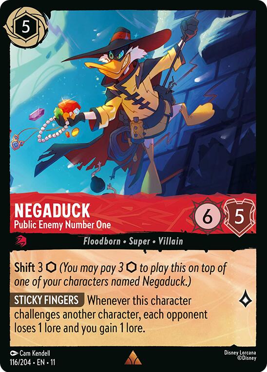 Negaduck - Public Enemy Number One - 116/204