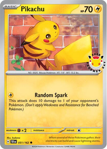 Pikachu (Pokemon Day 2026) - 051/162