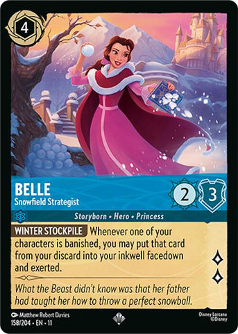 Belle - Snowfield Strategist - 158/204