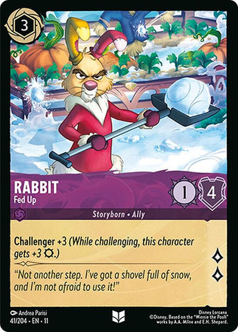 Rabbit - Fed Up - 41/204