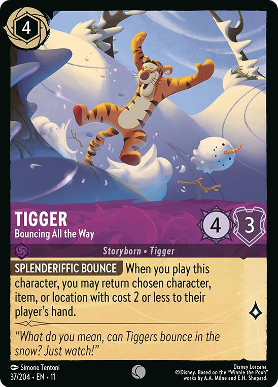 Tigger - Bouncing All the Way - 37/204