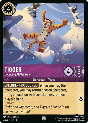 Tigger - Bouncing All the Way - 37/204