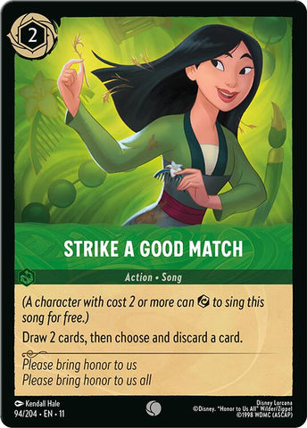 Strike a Good Match - 94/204