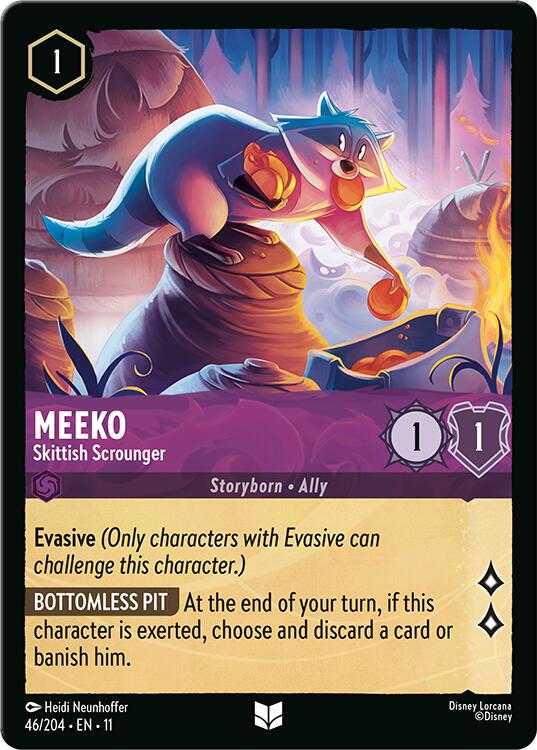Meeko - Skittish Scrounger - 46/204