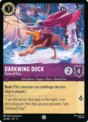 Darkwing Duck - Darkwolf Dog - 43/204