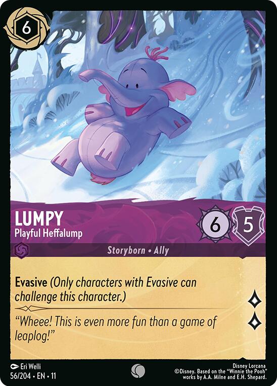 Lumpy - Playful Heffalump - 56/204