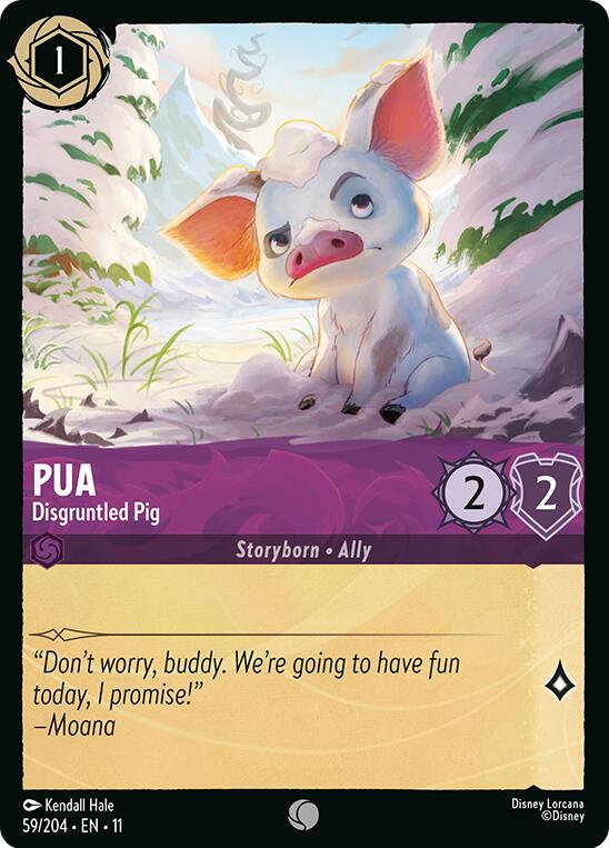 Pua - Disgruntled Pig - 59/204
