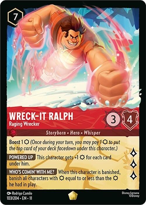Wreck-It Ralph - Raging Wrecker - 103/204