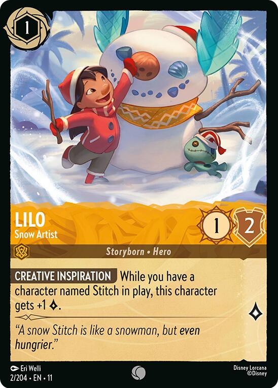 Lilo - Snow Artist - 2/204