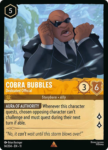 Cobra Bubbles - Dedicated Official - 14/204